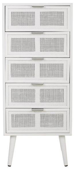 Commode Eira Blanc - Bois manufacturé - 42 x 101 x 37 cm