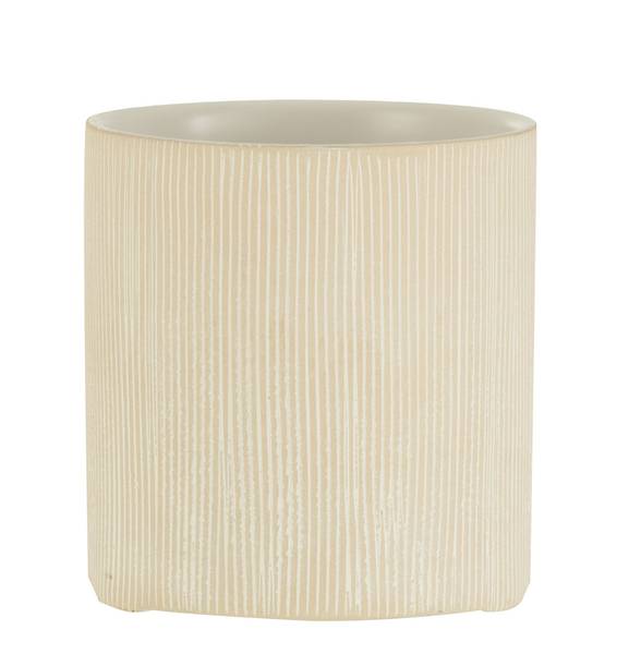 Blumentopf Maria Weiß - Pinie - 12 x 13 x 12 cm