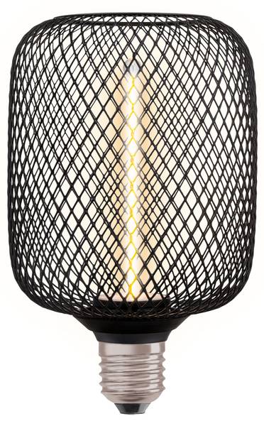 Decor Led Lampe Strohfilament Schwarz