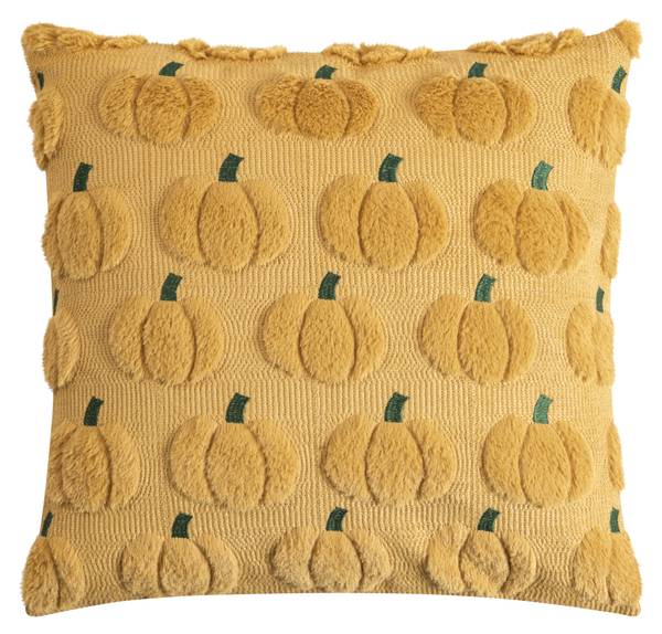Kissenhülle PUMPKIN Gelb - Polyester - 45 x 1 x 45 cm