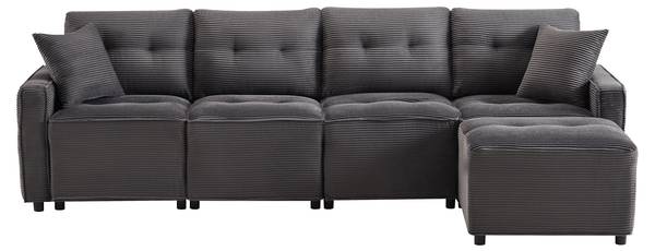 Ecksofa CHANGE Ⅳ Grau