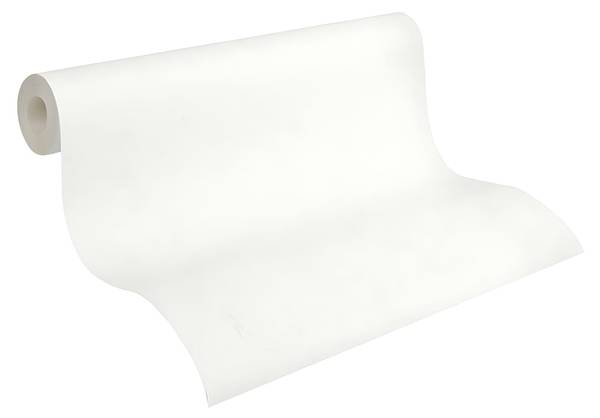 Überstreichbare Tapete 520210-GU Weiß - Kunststoff - 53 x 1 x 1005 cm
