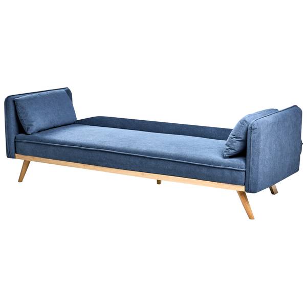 3-Sitzer Sofa ASAA Blau - Braun