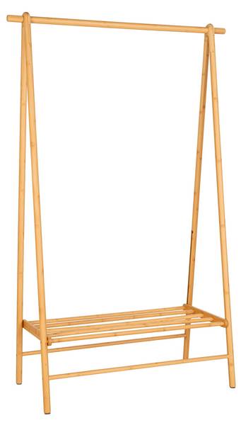 Bodenaufhänger Manaus Braun - Bambus - Holzwerkstoff - 46 x 164 x 104 cm