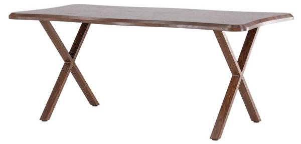 Esstisch Fiona Braun - Holzwerkstoff - 180 x 75 x 90 cm