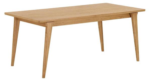 Oline eethoek (7-delig) wit - deels massief hout - 120 x 75 x 90 cm