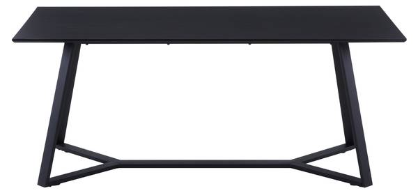 Tisch DCLXXXII Grau - Holzwerkstoff - Metall - 180 x 75 x 90 cm