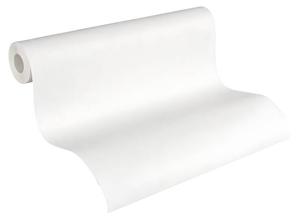 Überstreichbare Tapete 241511-GU Weiß - Kunststoff - 53 x 1 x 1005 cm