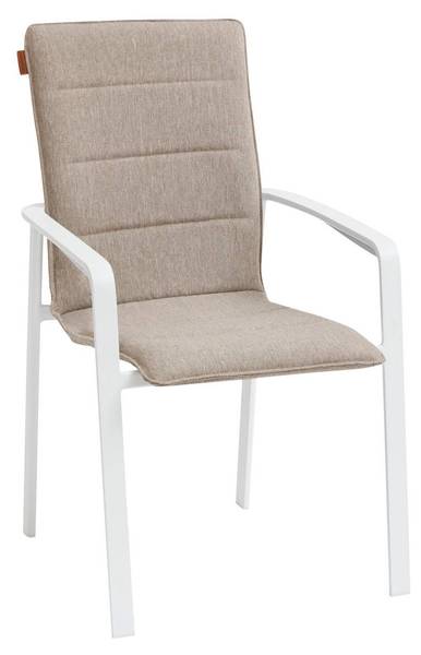 Fauteuil de jardin empilable DIESE Beige