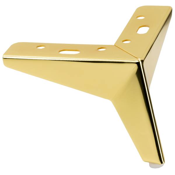 Meubelpoot Star goud - Hoogte: 10 cm