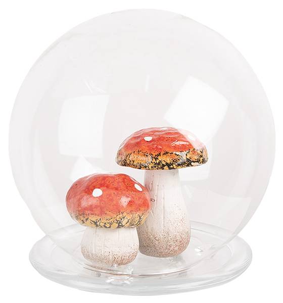 Glocke Lucia DAY Glas - 15 x 16 x 15 cm