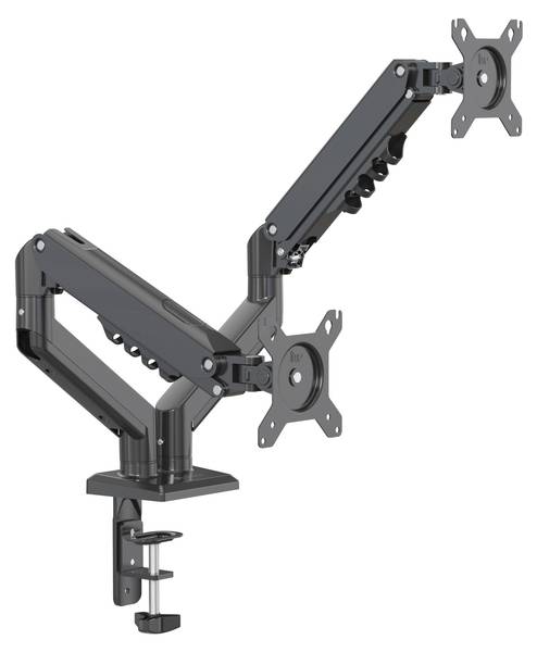 Monitorhalterung Ergomount GF2 Schwarz - Aluminium - 101 x 410 x 4 cm