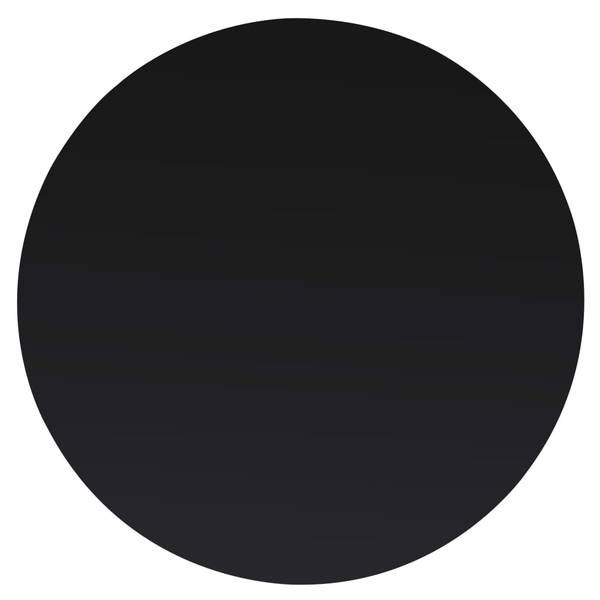 Tafelblad 3013057-3 zwart - transparant glas - 80 x 1 x 80 cm