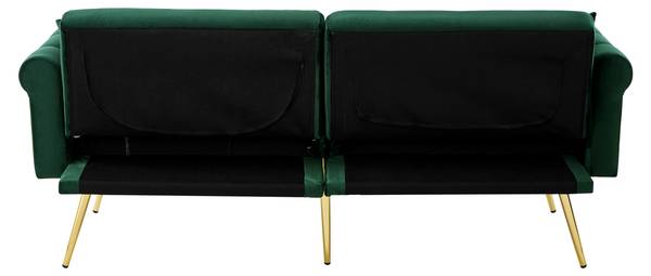 2-Sitzer-Schlafsofa Lelantos Ⅲ Grün