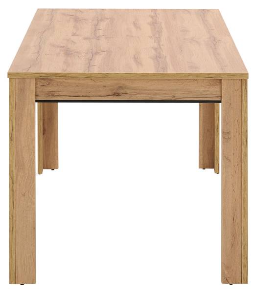 Esstisch 3195 Braun - ABS - Holzverbundwerkstoff - 135 x 77 x 86 cm