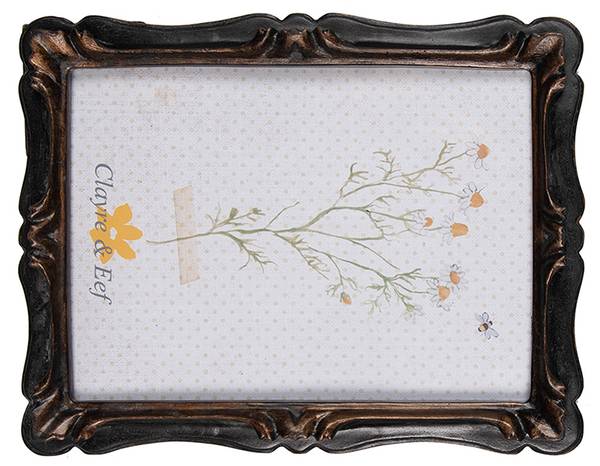 Bilderrahmen Ngrid&Chic Schwarz - Kunststoff - 2 x 21 x 16 cm