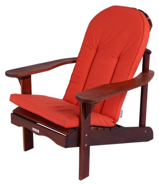 Garden cushion Rocho Rot - Polyester - 47 x 4 x 75 cm