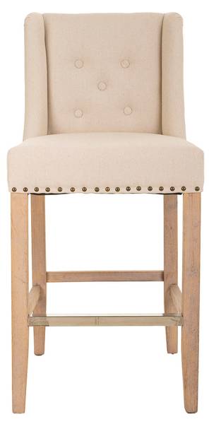 Hocker 4523252950 Beige - Massivholz - 48 x 104 x 58 cm