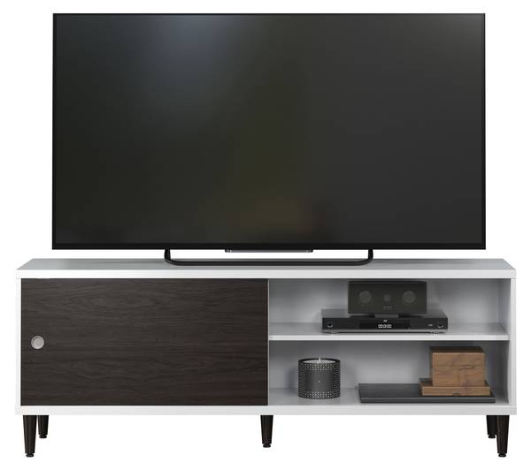 TV-Lowboard Evolution Weiß - Holzwerkstoff - 150 x 150 x 56 cm