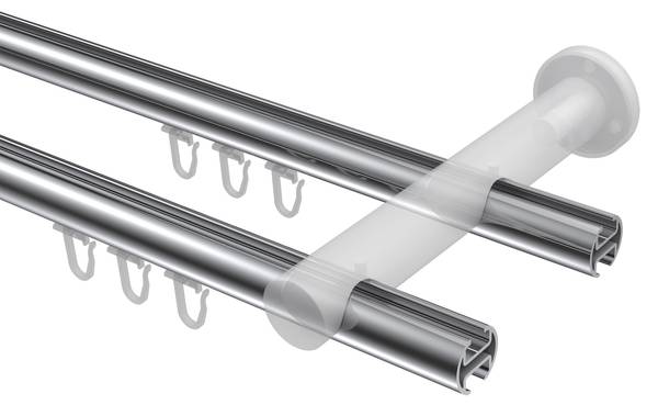 Innenlaufstange 2-Lauf Platon Luino Breite: 240 cm