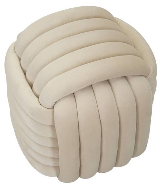 Hocker Softy Beige