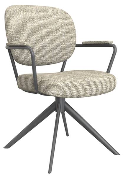 Esszimmerstuhl BASEL Textil - 61 x 89 x 64 cm