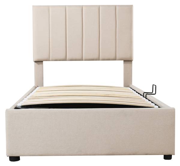 Polsterbett-BB1113 Beige