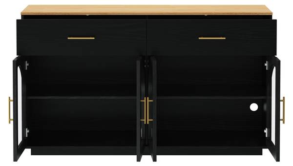 Sideboard Neptunus Ⅰ Schwarz
