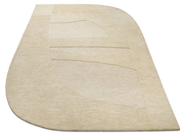 Wollteppich Dodo Beige - 200 x 300 cm