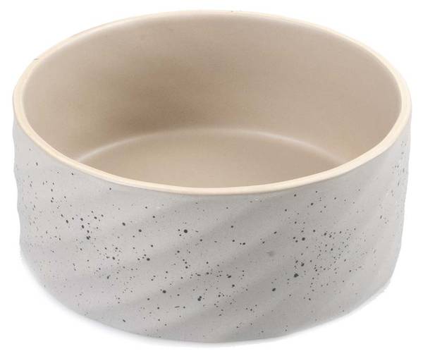 Futternapf Stone Wavy Dune 18 x 8 x 18 cm