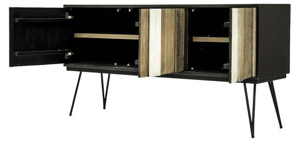 Sideboard ADESSO SB155 3D Beige - Akazie - 155 x 80 x 45 cm