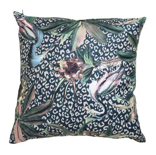 Dekokissen ARDEA Blau - Textil - 45 x 10 x 45 cm