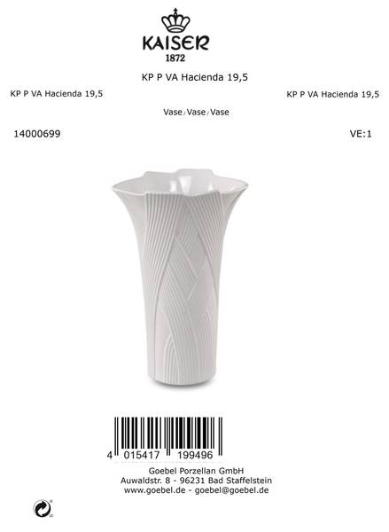 Vase Hacienda 14 x 20 x 14 cm