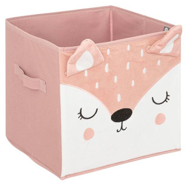 Aufbewahrungsbehälter für Kinder JOEY Pink - Papier - 29 x 29 x 29 cm