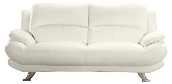 Sofa ohne Schlafmöglichkeit MUSKO Weiß