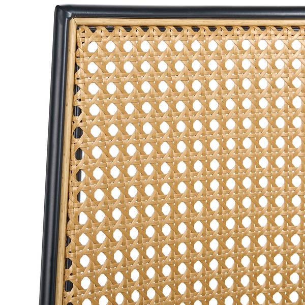 Bürostuhl NOME Schwarz - Braun - Silber - Kunstleder - 50 x 73 x 50 cm