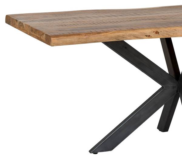 Esstisch 8434523366046 Braun - Massivholz - 180 x 76 x 90 cm