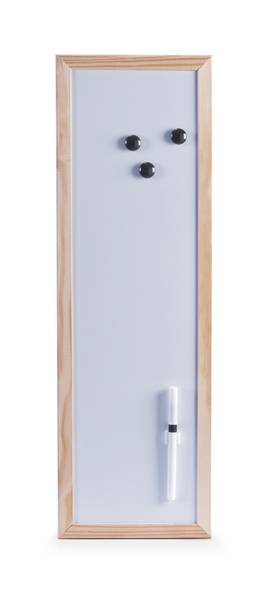 Magnet-/Schreibtafel, Kiefer, 20x60cm Braun - Holzwerkstoff - 60 x 1 x 20 cm