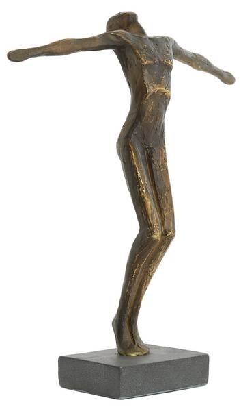Ornament JIP Braun - Kunststoff - 9 x 36 x 30 cm