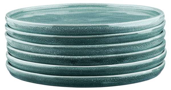 Ensemble d'assiettes MAGMA Ø27cm Bleu - Céramique - 27 x 2 x 27 cm