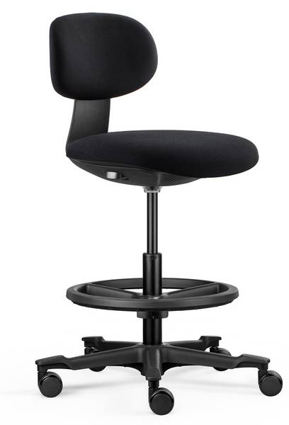 Siège de bureau WORK MF2 Noir - Polyester - 46 x 103 x 51 cm