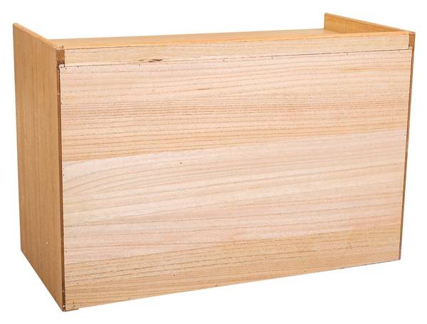 Schuhbank Trento Braun - Holzwerkstoff - 80 x 53 x 38 cm