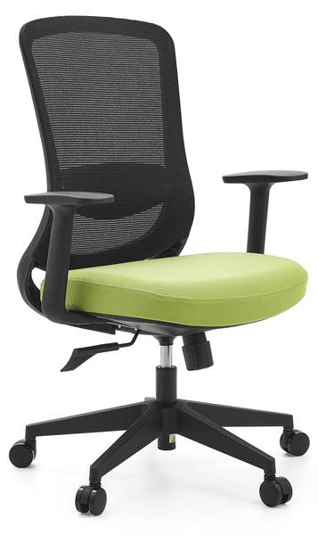 Bürostuhl Sedito Schwarz - Grün