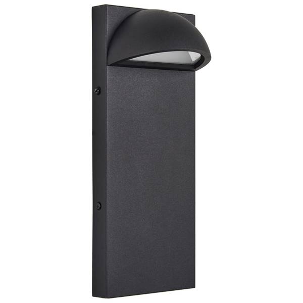 Wandleuchte für den Aussenbereich SAJUR Schwarz - Metall - 12 x 28 x 9 cm