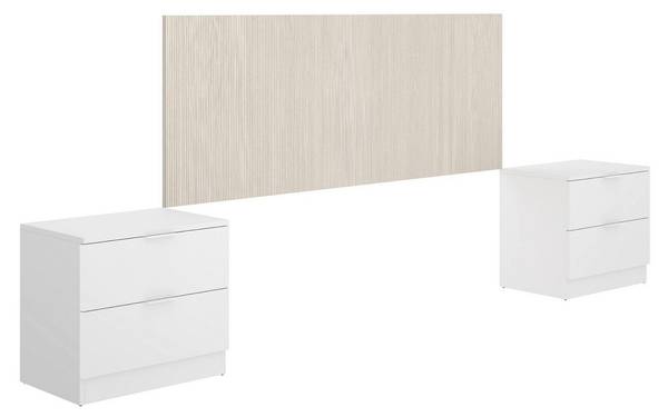 Kopfteil Cavallazza Braun - Holzwerkstoff - 259 x 106 x 34 cm