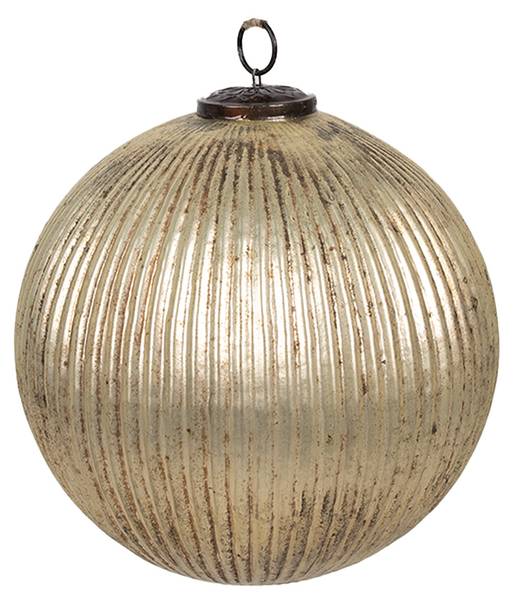 Weihnachtskugel Snow 40538 Gold - Glas - 20 x 20 x 20 cm