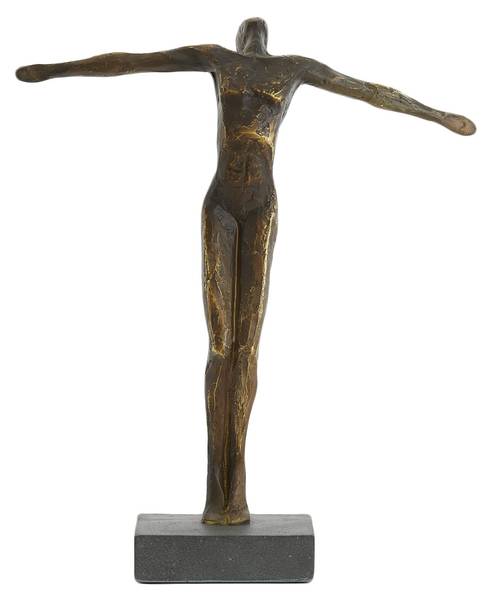 Ornament JIP Braun - Kunststoff - 9 x 36 x 30 cm