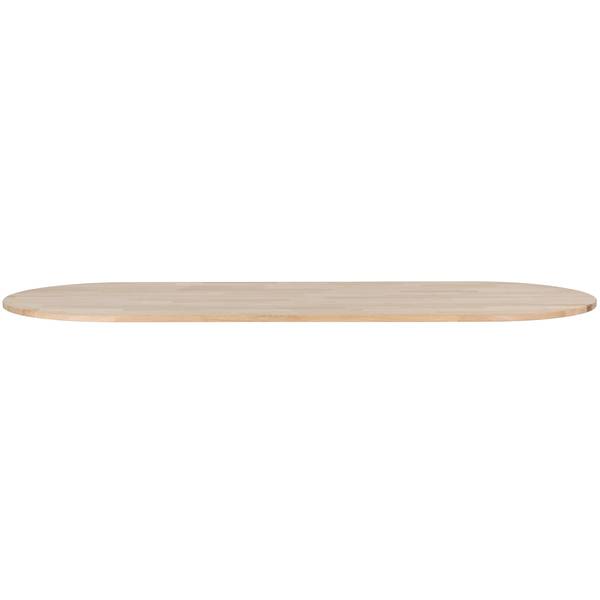 Tischplatte Oval Tablo Eiche - 220 x 2 x 90 cm