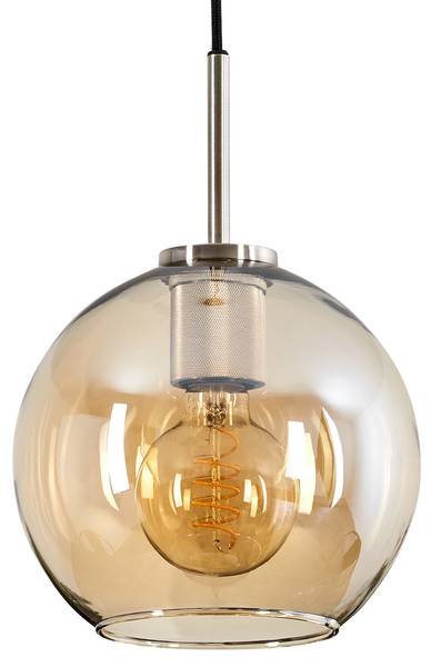 Deckenleuchte Cesaro Orange - Metall - 24 x 35 x 24 cm