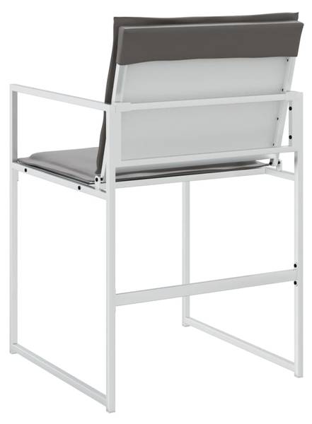 Chaise de jardin 3038390 lot de 4 Blanc
